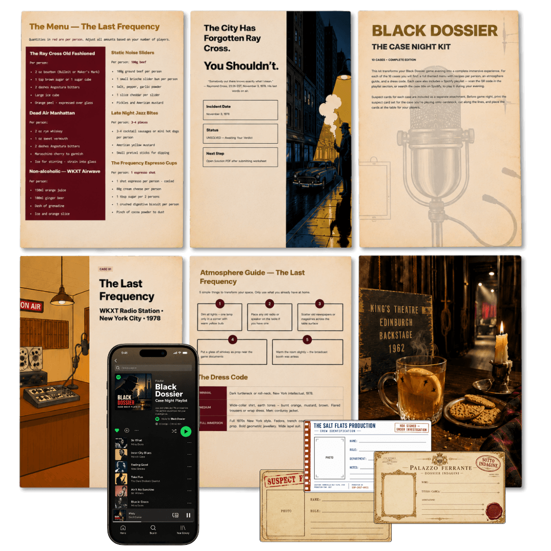 The Black Dossier Collection